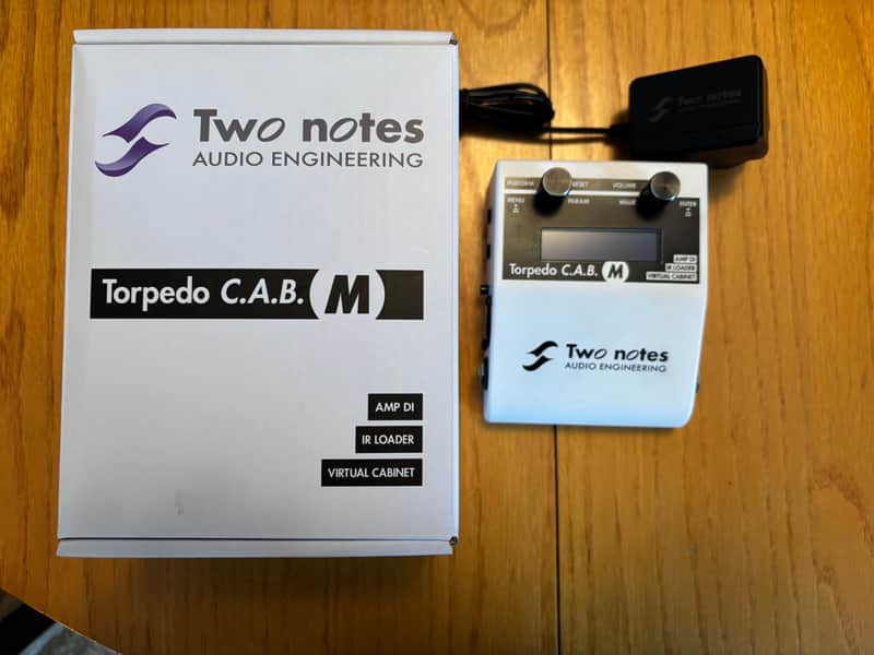 Two Notes Torpedo C.A.B. M+ Speaker Simulator | Reverb