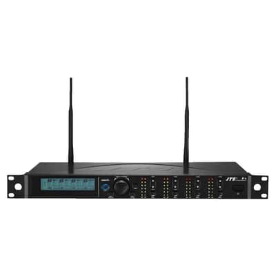JTS R-4 UHF 4-Channel Wideband Diversity Wireless Receiver – Open Box 470MHz image 2