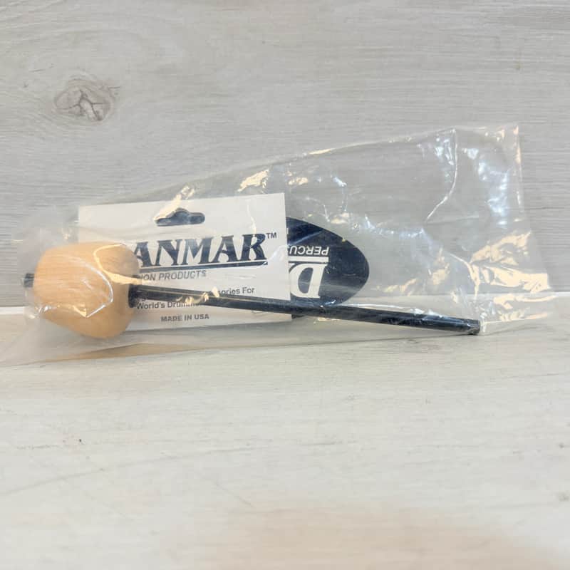Danmar 207 Aldridge Maple Bass Drum Beater – New Old Stock image 1