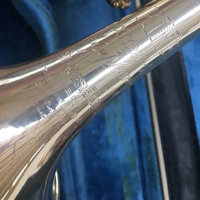 RARE Vintage 1960 King Super 20 "Silver-Sonic" Professional Bb Trumpet; with Case, Mouthpiece image 3