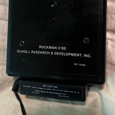 SR&D Rockman X100 Pocket Amplifier 1984 - 1994 - Blue image 2