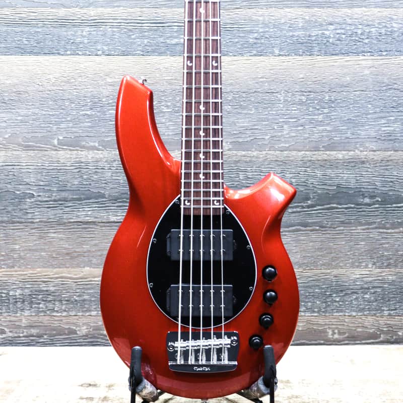 Ernie Ball Music Man Bongo 5 HH Blood Orange 5-String Electric Bass w/Case #K05118 image 1