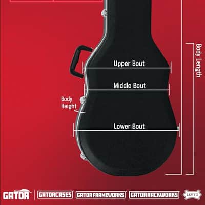 Gator GC-LPS Deluxe Molded Case for Gibson Les Paul - Black image 5