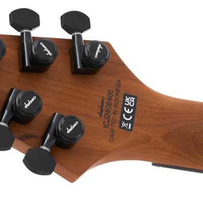 Jackson Pro Series Signature Misha Mansoor Juggernaut HT7P, Ebony Fingerboard, Chlorine Burst USED image 6