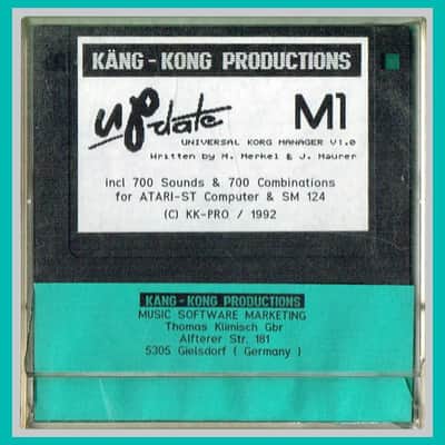 KÄNG-KONG- Atari ST Sound Manager for Korg M1 image 2