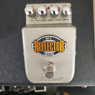 Marshall RF-1 Reflector Reverb Pedal 2010s - Silver image 1