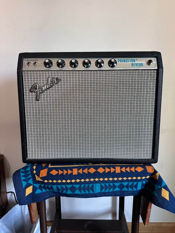 Fender Princeton Reverb 1974 Silverface - Excellent Condition - Never Gigged- Philly PU/Delivery Only image 1