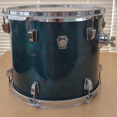 Ludwig LRT313 Classic Birch 11x13" Rack Tom 1998 - 2008 - Sea Blue image 2