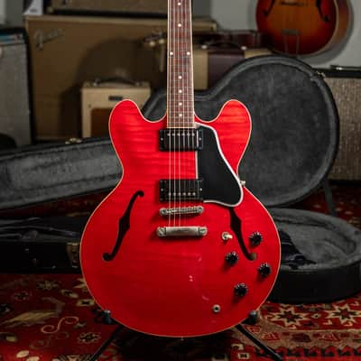 2010 Gibson Custom ES-335 Dot Cherry Finish Flamed Maple w/OHSC image 1