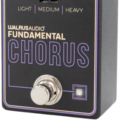 Walrus Audio Fundamental Chorus - Black / Purple image 2