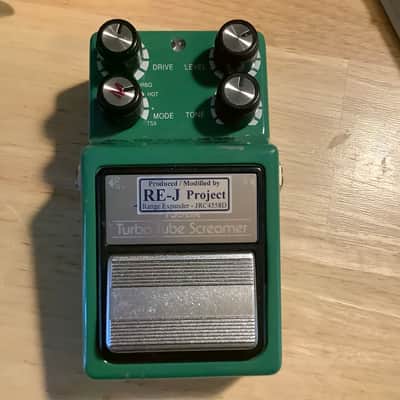Ibanez TS9 Tube Screamer with Analogman Mod Green | Reverb