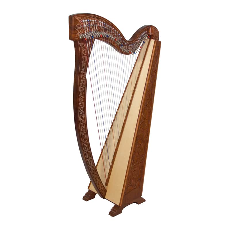 Roosebeck 36-String Celtic Meghan Harp w/Chelby Levers - Thistle image 1