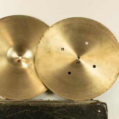 Zildjian A 14" Quick Beat Hi Hat Cymbals 1409g 1256g image 5