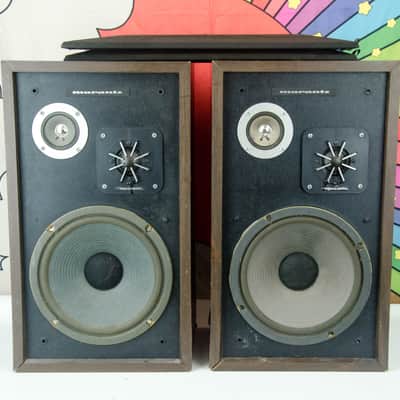 Used Pair of Marantz Code 30/300 3 way Bookshelf Speakers image 1