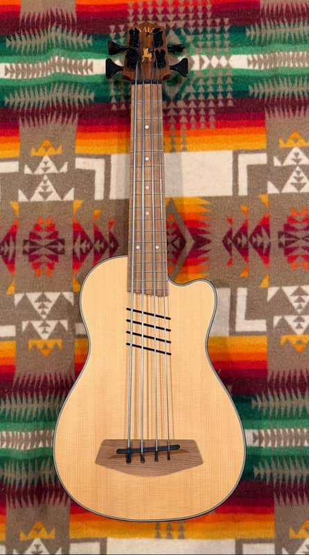 Kala SSMHG-C-HH FS Fretted Hutch Hutchinson Signature U-Bass with Bag 2010s - Polyurethane Natural image 1