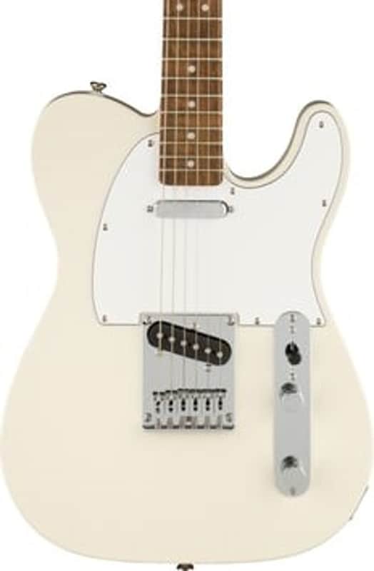 Squier Affinity Series Telecaster Electric Guitar - Olympic White with Laurel Fingerboard image 1