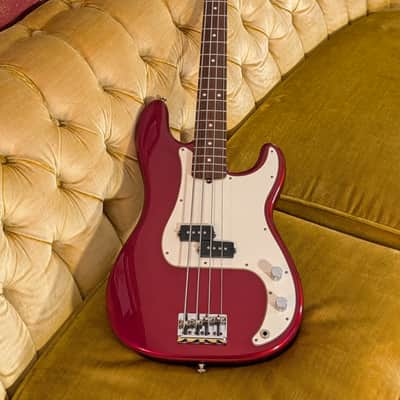 Fender American Standard Precision Bass with Rosewood Fretboard 2008 - Candy Cola image 11