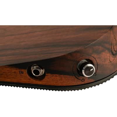 Ortega Digital Singer-Songwriter Percussion Stomp Box with 5 Samples, AAA Striped Ebony (HKPROX-SE) image 2
