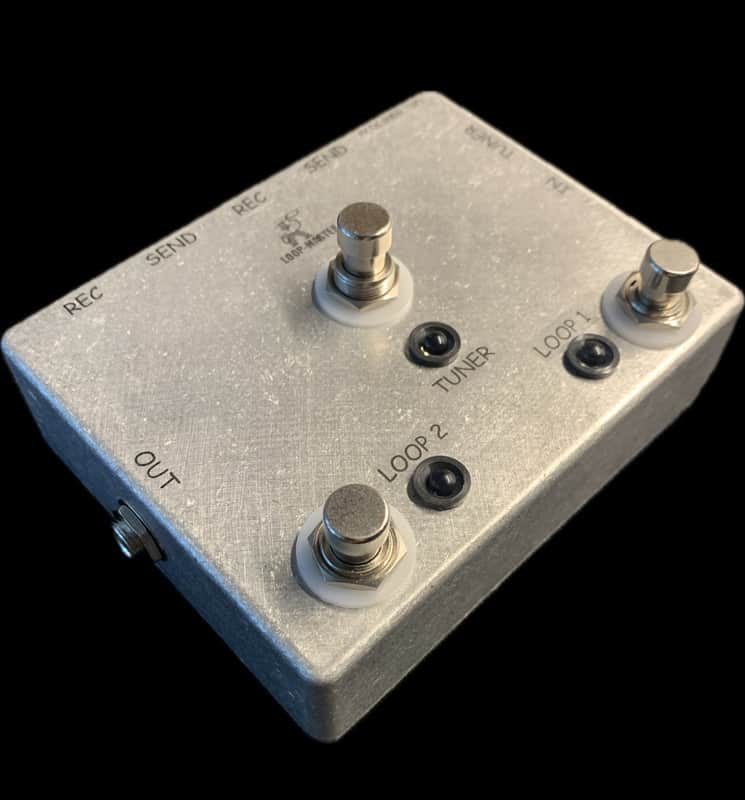 Loop-Master Pedals 2 Loop True Bypass Pedal Loop Switcher w/Tuner Mute USA MADE IN STOCK! image 1
