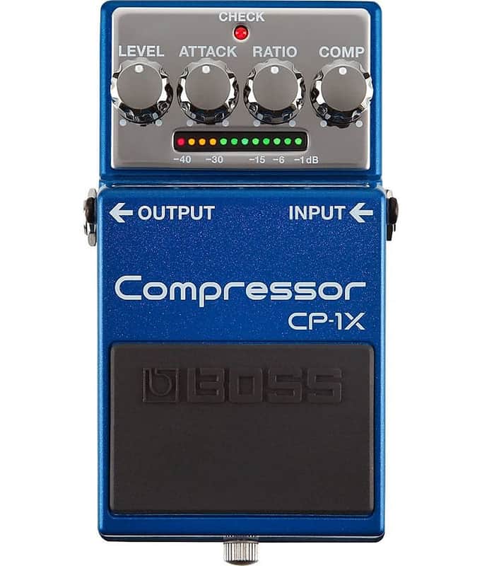 Mint Boss CP-1X Next-Generation Guitar Compressor Effect Pedal for Expressive Players image 1