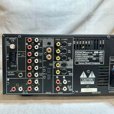 Denon AVR-487 2007 - Matte Black image 8