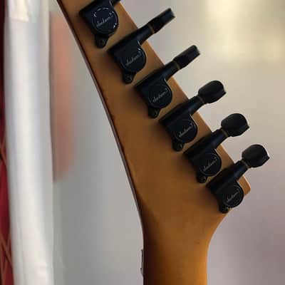 1991 MIJ Charvel SDK-080-SH, 24,75" Scale, Matching Headstock, Ash, Vintage Gig Bag image 5