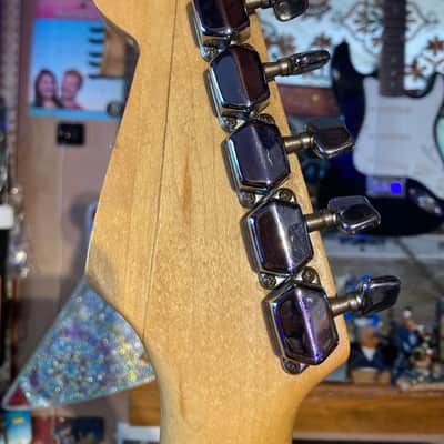 Squier by Fender Stratocaster MIK 1989 - Black image 6