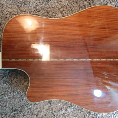 Vintage 1992 Charvel Jackson 150-SEC-NAT Solid Spruce Top Acoustic Guitar Rosewood Case Very Clean image 11