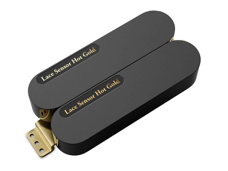 LACE Sensor Hot Gold Dually Humbucker (19.2k) - Black image 1