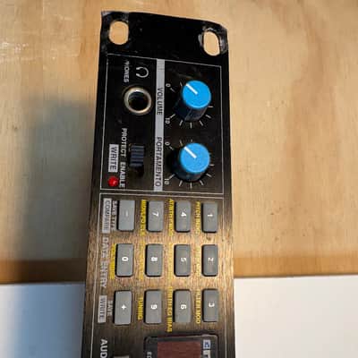 Novation Bass Station Rack Monophonic Synthesizer 1994 - Black Analog Synth MIDI CV Converter image 2