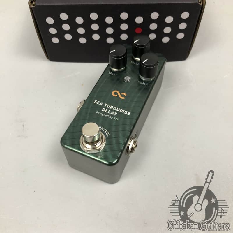 One Control Sea Turquoise Delay Guitar Effect Pedal [Near MINT