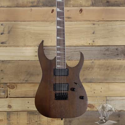 Ibanez GRG121DX RG Gio Electric Guitar - Walnut Flat image 4
