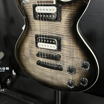 Dean Thoroughbred X Flame Maple Charcoal Burst image 3