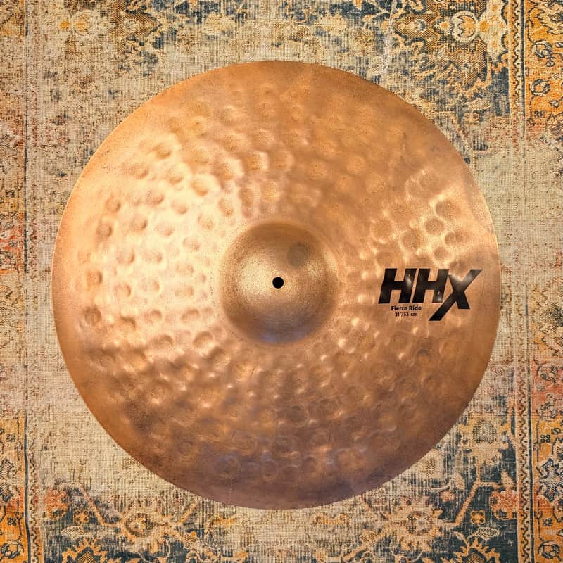 Sabian HHX FIERCE Ride 21” IMMACULATE! 2298 g Jojo Meyer SIGNATURE Dry Complex + Crashable! image 1