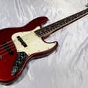 Fender 1966 JAZZ BASS Candy Apple Red Matching Headstock