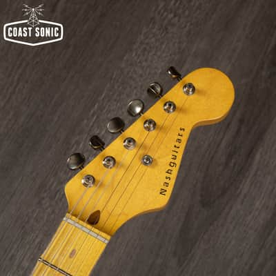 Mint Nash Guitars S-57 desert sand, light relic, hard case image 11