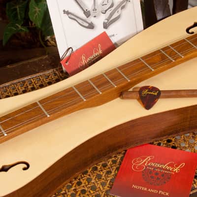 Roosebeck DMGS4 | Grace Mountain Spruce Soundboard Dulcimer with F-Holes, Vaulted Fretboard - 34". New with Full Warranty! image 18