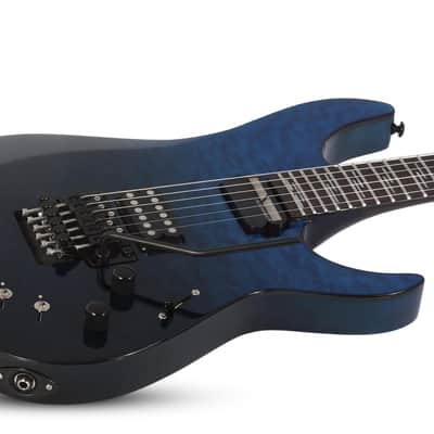 Schecter Reaper-6 FR S Elite Electric Guitar - Deep Ocean Blue image 5