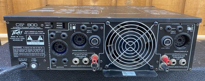 Peavey CS-800 Stereo Power Amplifier | Reverb Canada
