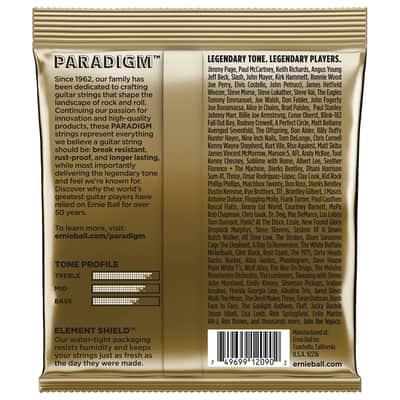 Ernie Ball Paradigm Extra Light 80/20 Bronze 2090 .010-050 image 2