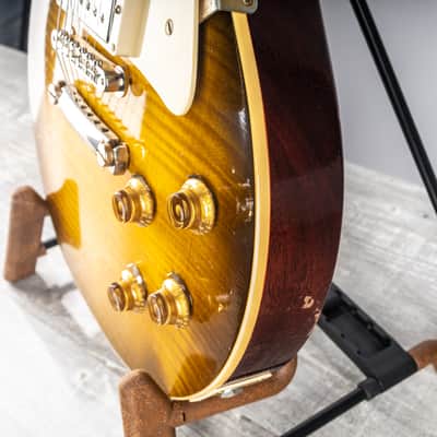 Gibson 59 Les Paul Std Murphy Aged , Green lemon Fade | DEMO image 9
