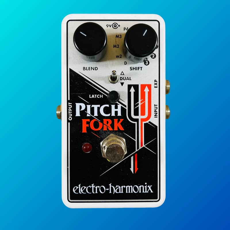 Electro-Harmonix Pitch Fork Polyphonic Pitch Shifter / Harmony Pedal 2014 - Present Black / White / Red