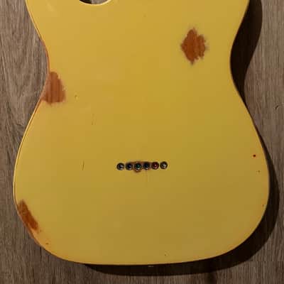 Big River “Moses” T-Style • Aged Butterscotch Nitro • Roasted Maple/Rosewood • A5 Vintage Pickups image 11