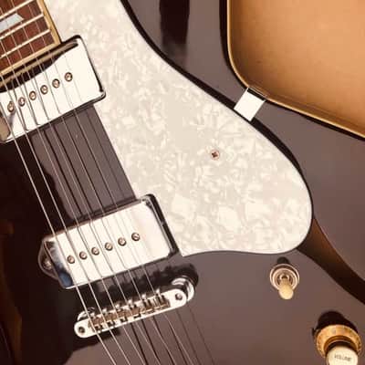 Epiphone Casino Ebony Black (Reissue) EB 2003 Peerless Korea Built image 9