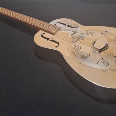 Epiphone Dobro Hound Dog M-14 Metalbody 2014 - Nickel image 1