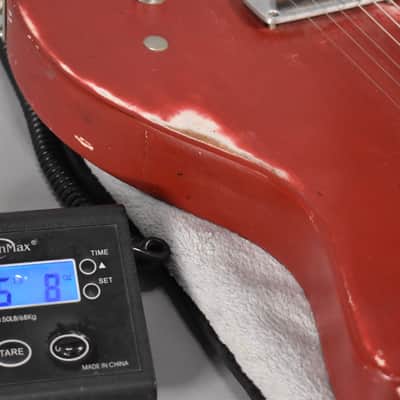 c.Early 1960's Danelectro U-1 Semi-Hollow Refin Electric Guitar image 21