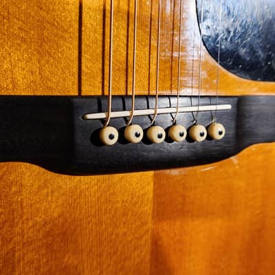 Vintage 1970, January, Martin D-28 Natural w/ OHSC - Neck Reset, New Bridge, Resprayed Top & Back image 8