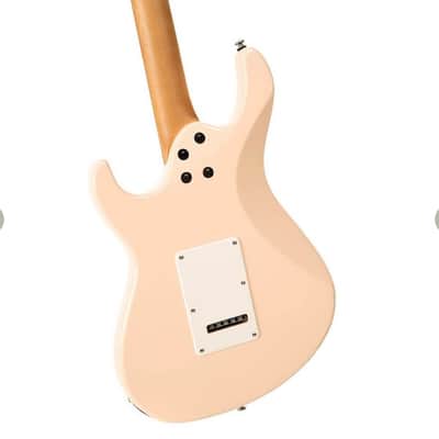 Cort G200SE Aged Cream; roasted maple neck and H-S-S versatility with throwback finishes image 4