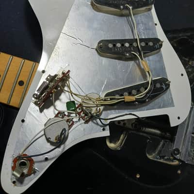 1983 Fender Japan "Dan Smith" Two-Knob Stratocaster (Black) image 23