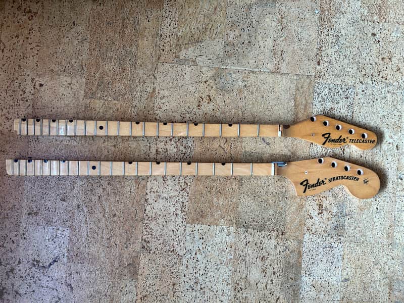 Rare! Fender Stratocaster/Telecaster Salesman Sample Necks 1970's image 1